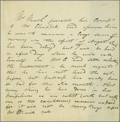 1831c.: Undated letter written by Charles Heath (1785-1848), the ...