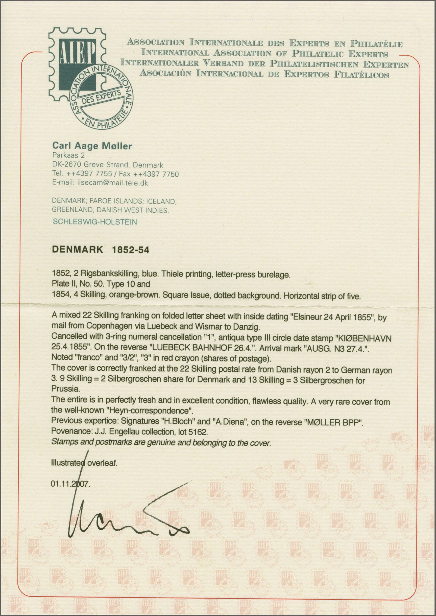 Image 4 for lot number 1591 for 357.-366. Corinphila Auktion