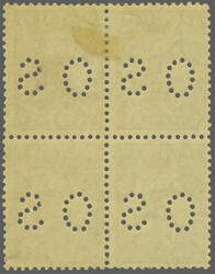 1929/30: Official 9 d. violet, Die IIB, wmk. Multiple Crown / A, ...