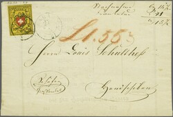 Stein A3 Type 4 r/o, farbintensiv und regelmässig breitrandig, zart ...