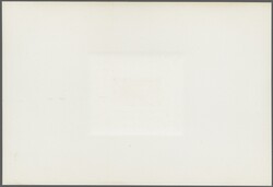 1888 10 c. Blue Issue 1888: 10 c. blue, large hybrid die proof on ...