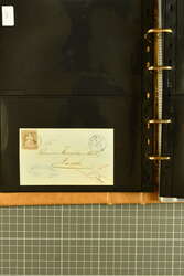 1859/62: Sammlung 92 Strubelfrankaturen der letzten Berner ...