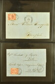 Egyptian Consular Post Office in Smyrna, 1867: Lot three ...