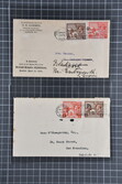 1924/25: Wembley Exhibition First Day Covers (4) bearing 1 d. scarlet ...
