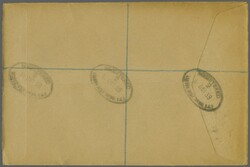1939 (Oct 30): 10 s. dark blue, a single example used on registered ...