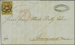 Stein A1: Type 36 o/G, farbfr. und breit- bis überrandig mit ...