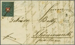 Ohne Kreuzeinfassung: Type 2 mit Ursteinfehler "schwarzer Strich vor ...