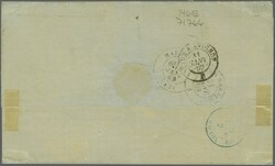 Japan 1869: 50 Rp. lila, zwei farbfr. und gut gez. Einzelwerte, je ...