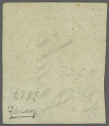 Kl. Wertziffer: Type 2 mit fehlender rechter Schnittlinie, farbfr. ...