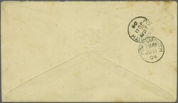 First Issue, Overprinted at top 1903 (June 1): India 2 a. pale violet ...