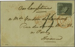 1851/55: Album pages (2) with delightful range of classic issues from ...