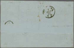 Italien (Königreich): 3 Rp. schwarz, farbfr. und gut gez., klar entw ...