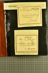 1749/1849c.: Auswahl 37 vorphilatelistische, wenige markenlose Briefe ...