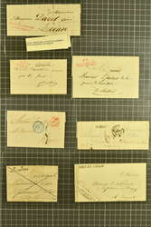 Savoia / Savoie 1815/60: Group 150 covers incl. 1844 cover en ...