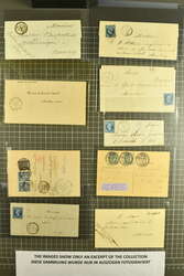 Savoie, 1860/1905: Lot 33 covers, mostly with French cancels incl. ...