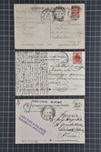 Uzbekistan 1909/14: Selection of postcards (5) with two internal, two ...