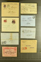 1867/1920: Diverse group of covers/cards (20) and some loose with ...