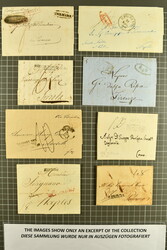 1600/1850c.: Many hundreds of covers incl. sections of archives incl. ...