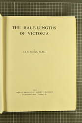 1953: 'The Half-Lengths of Victoria' J. R. W. Purves. Hardbound in ...