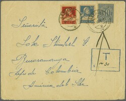 Scadta, Golddollar-Ausgabe 1930 (31. März): Brief der zweiten ...