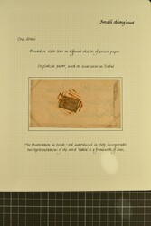 Government of Afghanistan 1891/92 (Dated 1309): Collection on leaves ...