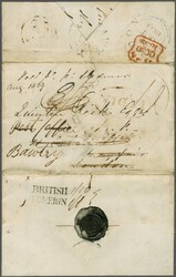 1st Afghan War / Army of the Indus 1839 (Aug 5): Entire letter ...