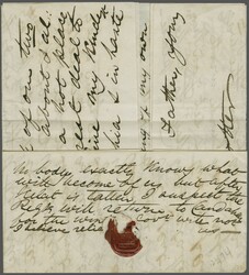 1st Afghan War / Occupation of Kandahar 1840 (Aug 20): Entire letter ...