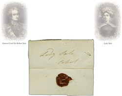 1st Afghan War - Kohistan Campaign 1840 (Oct 8): Entire letter ...