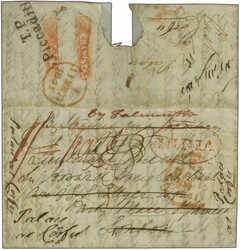 1st Afghan War 1841 (Jan): Large part entire letter from Capt. James ...