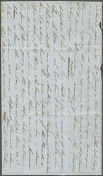 1st Afghan War 1841 (Aug 3): Large part entire letter from Kabul ...