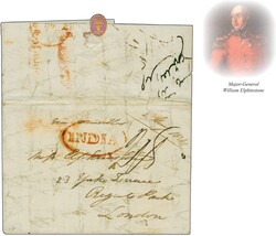 1st Afghan War 1841 (May 2): Entire written from Kabul to London ...
