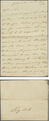 1st Afghan War - to Lady Sale in captivity 1842 (May 10): Entire ...