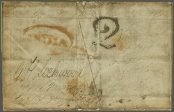 1st Afghan War 1842 (June 11): Soldier's concessionary rate entire ...
