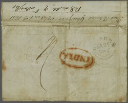 1st Afghan War 1841 (Oct 1): Entire letter from Camp at Ghuznee ...