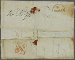 1st Afghan War 1841 (Oct 1): Entire letter from Camp at Ghuznee ...