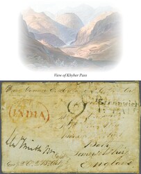 1st Afghan War 1840/43: Covers/entire letters (4) with the earliest 1 ...