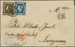 Romanian Post, Treaty with Austria; 1871 (Dec 28): Cover from Galatz ...