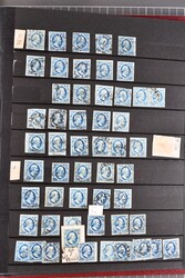 1852/1898: Stock book containing a large quantity of stamps from the ...