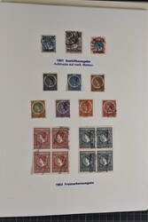 Curaçao, 1876/1943: Fine used collection. The first issues are not ...