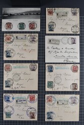 1913: Aegean Islands. Group of 32 philatelic covers in good condition ...