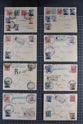 1913: Aegean Islands. Group of 32 philatelic covers in good condition ...