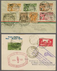 Francis Lombardi Roma - Buenos Aires Flight - Cirenaica 1934 (30. Jan ...