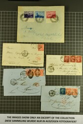 1864/1970ca: Interesting remainder lot of covers of various types, ...