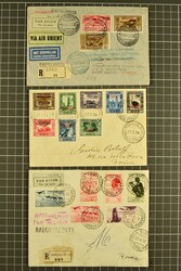 1934/52: Group of envelopes - 'Dante Alighieri' issue for the ...