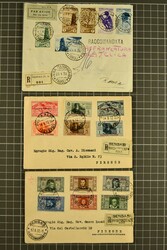 1934/52: Group of envelopes - 'Dante Alighieri' issue for the ...