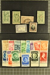Greece: Four Olympic stamps 1896 5 dr. (2) and 10 dr. all used, 1 dr ...