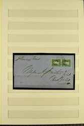 British North America 1851/1947c.: Collection with New Brunswick 1850 ...