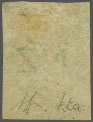 John Davies GPO Auckland. 1862/64: Chalon Head 1 s. yellow-green, ...