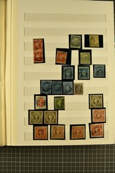 Australian States: Collection contained with a large stock book, with ...