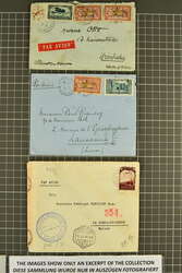 Morocco, 1923/1971 (ca.): Moroccan Mail Sent Abroad, over 350 covers ...